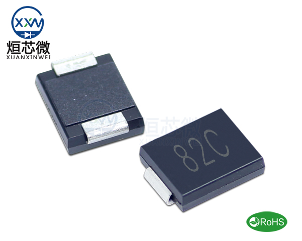 1.5SMC82CA參數,TVS二極管1.5SMC82CA瞬態抑制二極管
