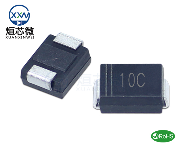 P6SMB10CA參數(shù),TVS二極管P6SMB10CA瞬態(tài)(變)抑制二極管
