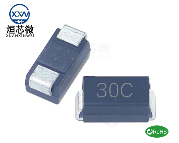 P4SMA30CA參數(shù),TVS二極管P4SMA30CA瞬態(tài)(變)抑制二極管